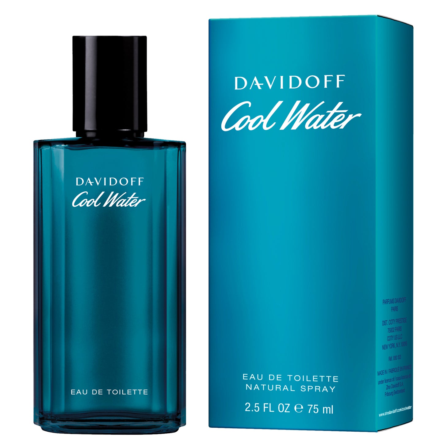 Davidoff Cool Water Man Eau de Toilette Spray 75ml - Additional 1