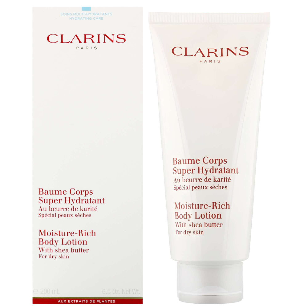 Clarins  Moisture-Rich Body Lotion with Shea Butter for Dry Skin 200ml / 6.5 oz. - Additional 2