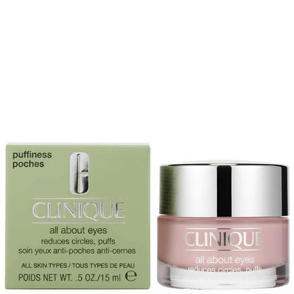 Clinique Eye & Lip Care All About Eyes Reduces Circles, Puffs 15ml / 0.5 fl.oz. - Additional 2