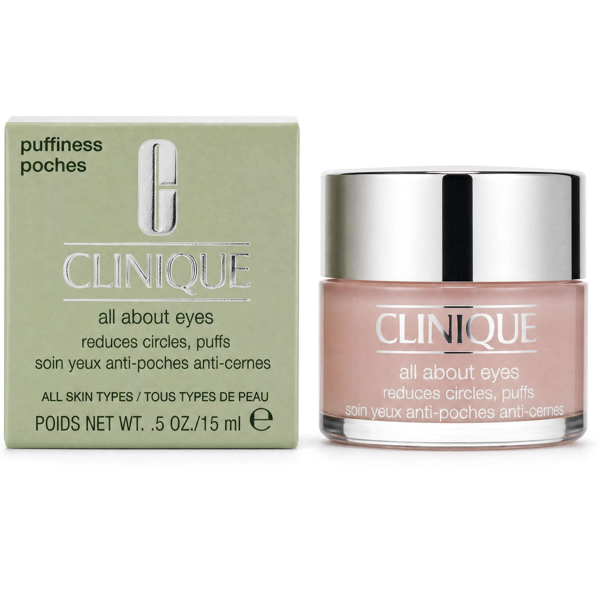 Clinique  All About Eyes Reduces Circles, Puffs 15ml / 0.5 fl.oz. - Additional 1