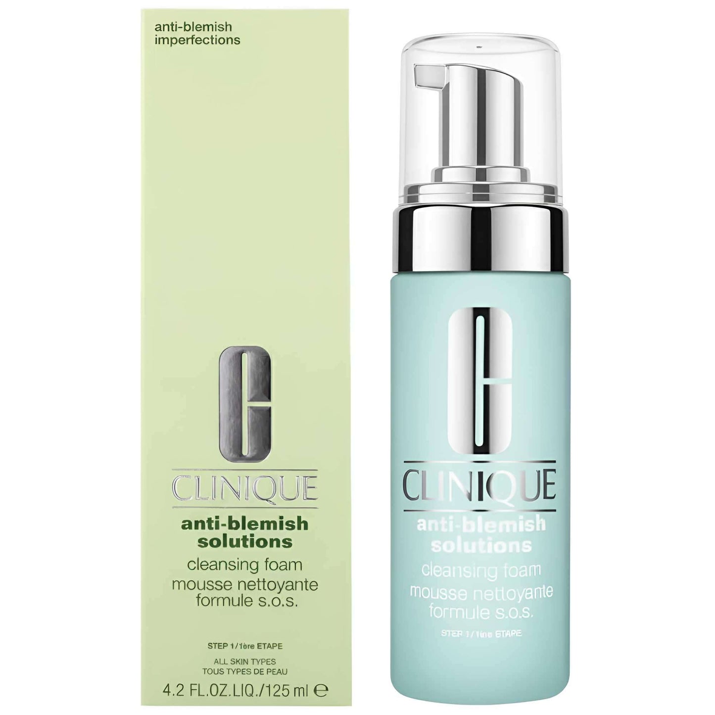 Clinique Cleansers & Makeup Removers Anti-Blemish Solutions Cleansing Foam 125ml / 4.2 fl.oz. - Additional 2