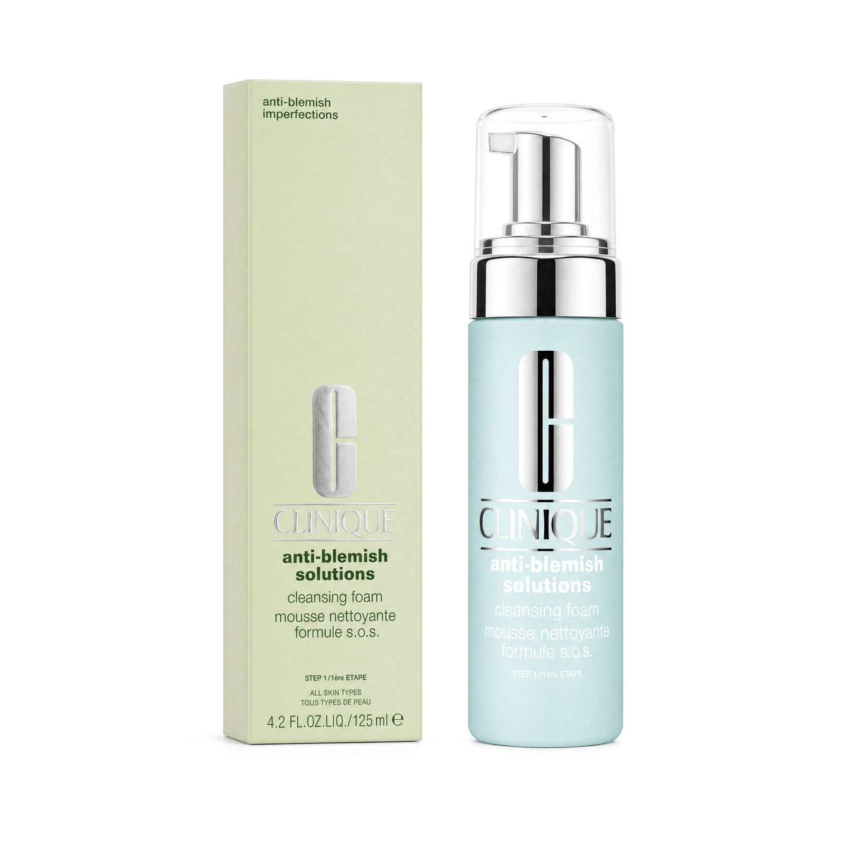 Clinique  Anti-Blemish Solutions Cleansing Foam 125ml / 4.2 fl.oz. - Additional 1