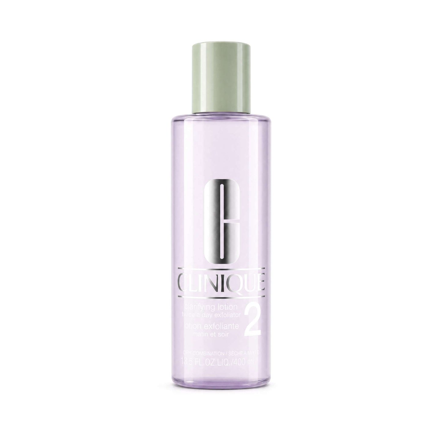 Clinique  Clarifying Lotion Twice A Day Exfoliator 2 for Dry and Combination Skin 400ml / 13.5 fl.oz.