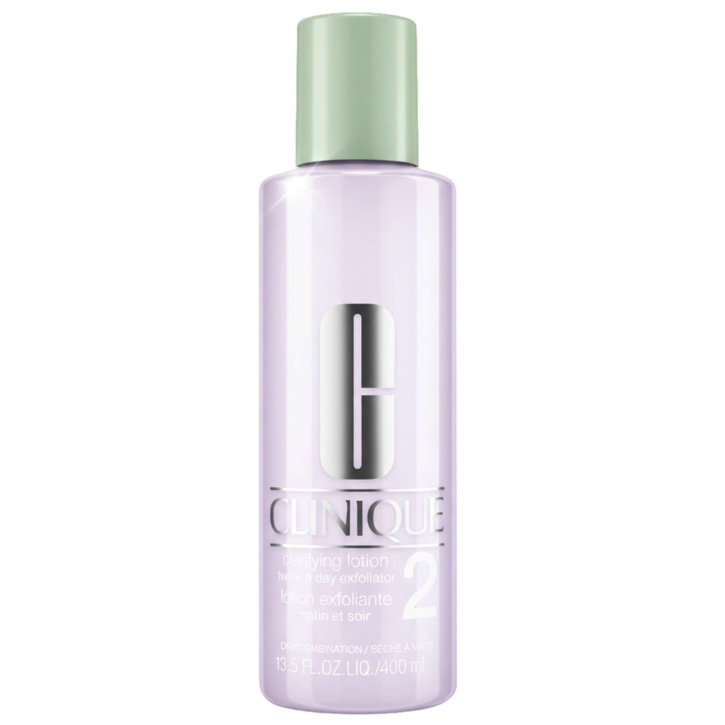 Clinique  Clarifying Lotion Twice A Day Exfoliator 2 for Dry and Combination Skin 400ml / 13.5 fl.oz.