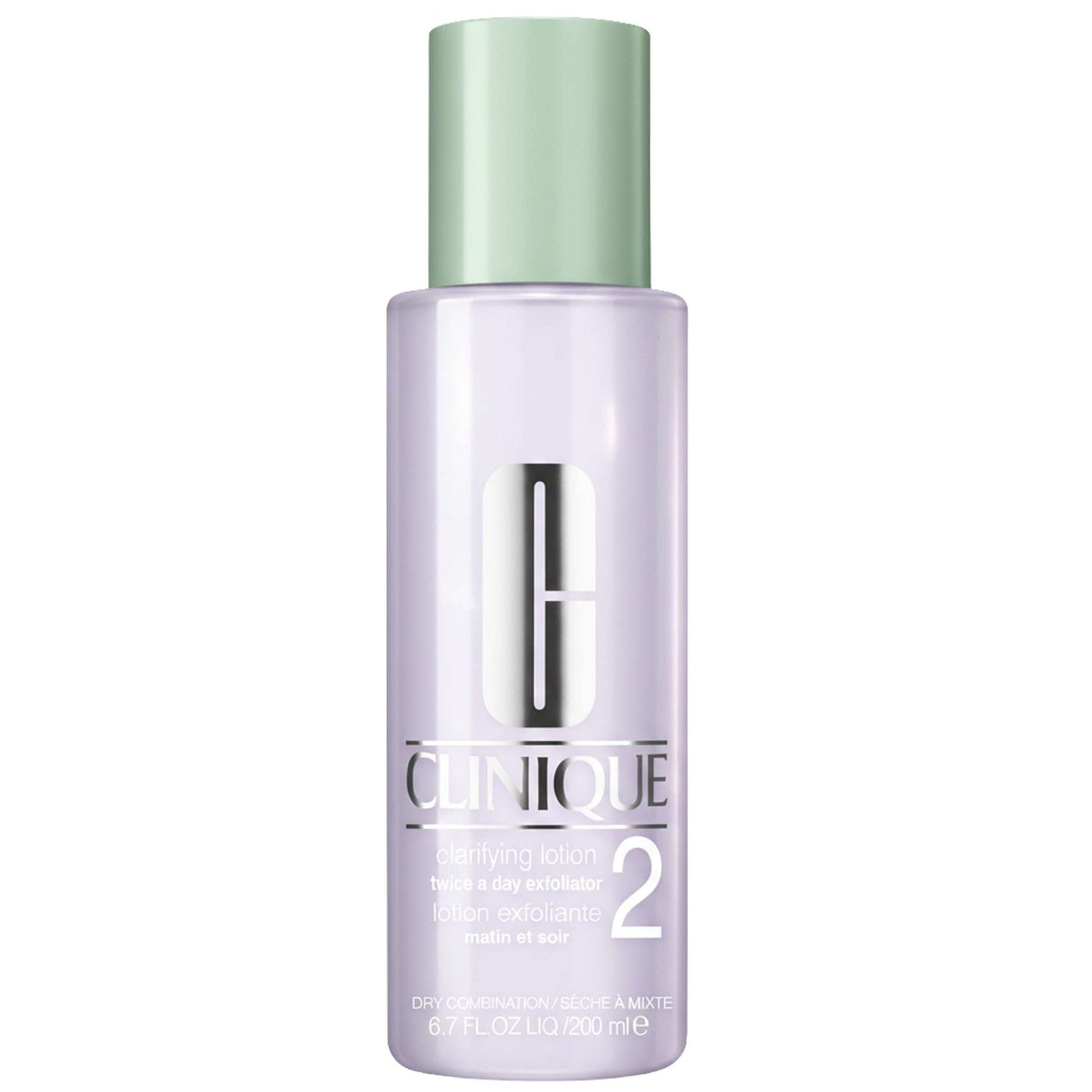 Clinique  Clarifying Lotion Twice A Day Exfoliator 2 for Dry and Combination Skin 200ml / 6.7 fl.oz.