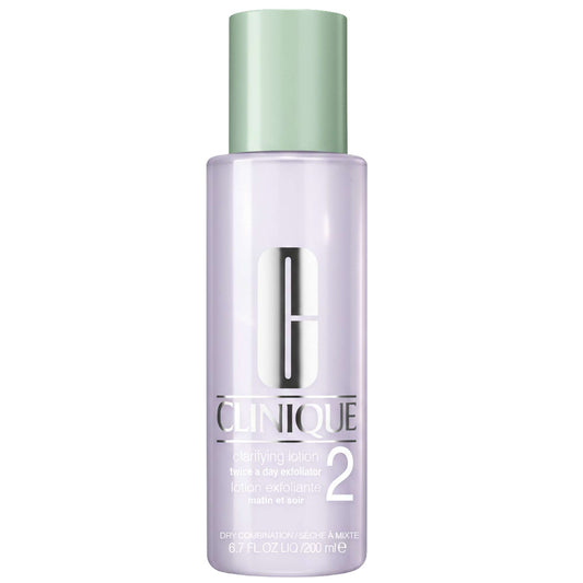 Clinique  Clarifying Lotion Twice A Day Exfoliator 2 for Dry and Combination Skin 200ml / 6.7 fl.oz.