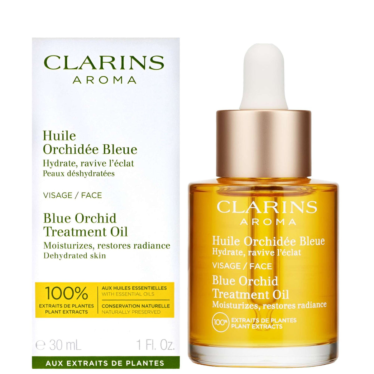 Clarins  Blue Orchid Treatment Oil Dehydrated Skin 30ml / 1 fl.oz. - Additional 2