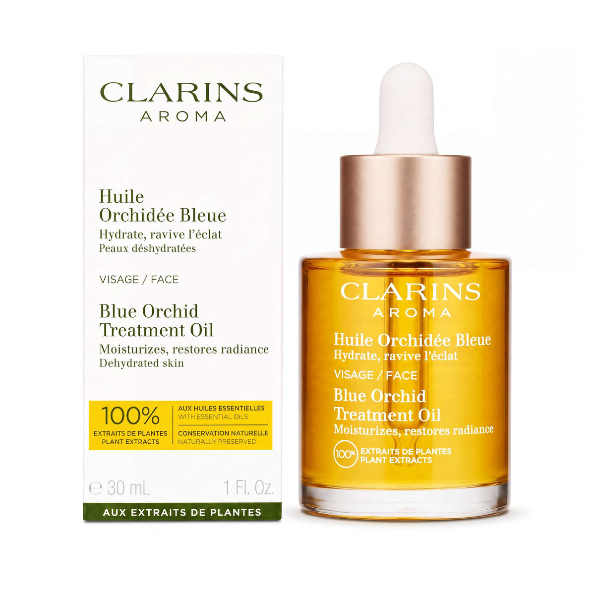 Clarins  Blue Orchid Treatment Oil Dehydrated Skin 30ml / 1 fl.oz. - Additional 2