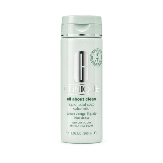 Clinique  Liquid Facial Soap Extra-Mild for Very Dry to Dry Skin 200ml / 6.7 fl.oz.