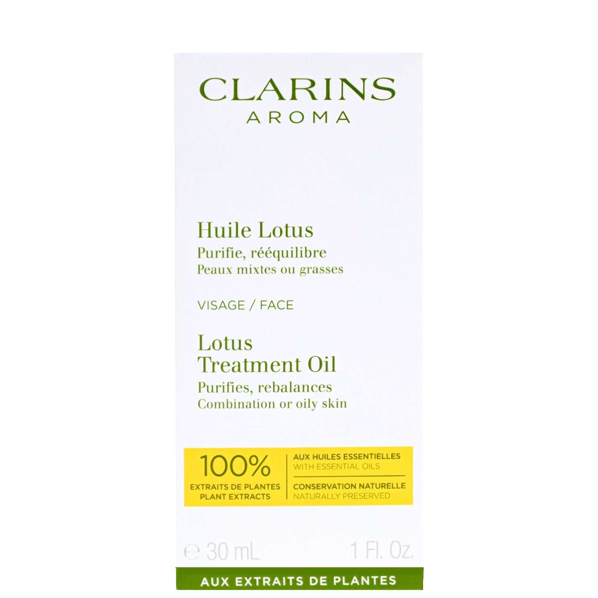 Clarins Face Treatment Oil Lotus Oily/Combination Skin 30ml / 1 fl.oz. - Additional 1