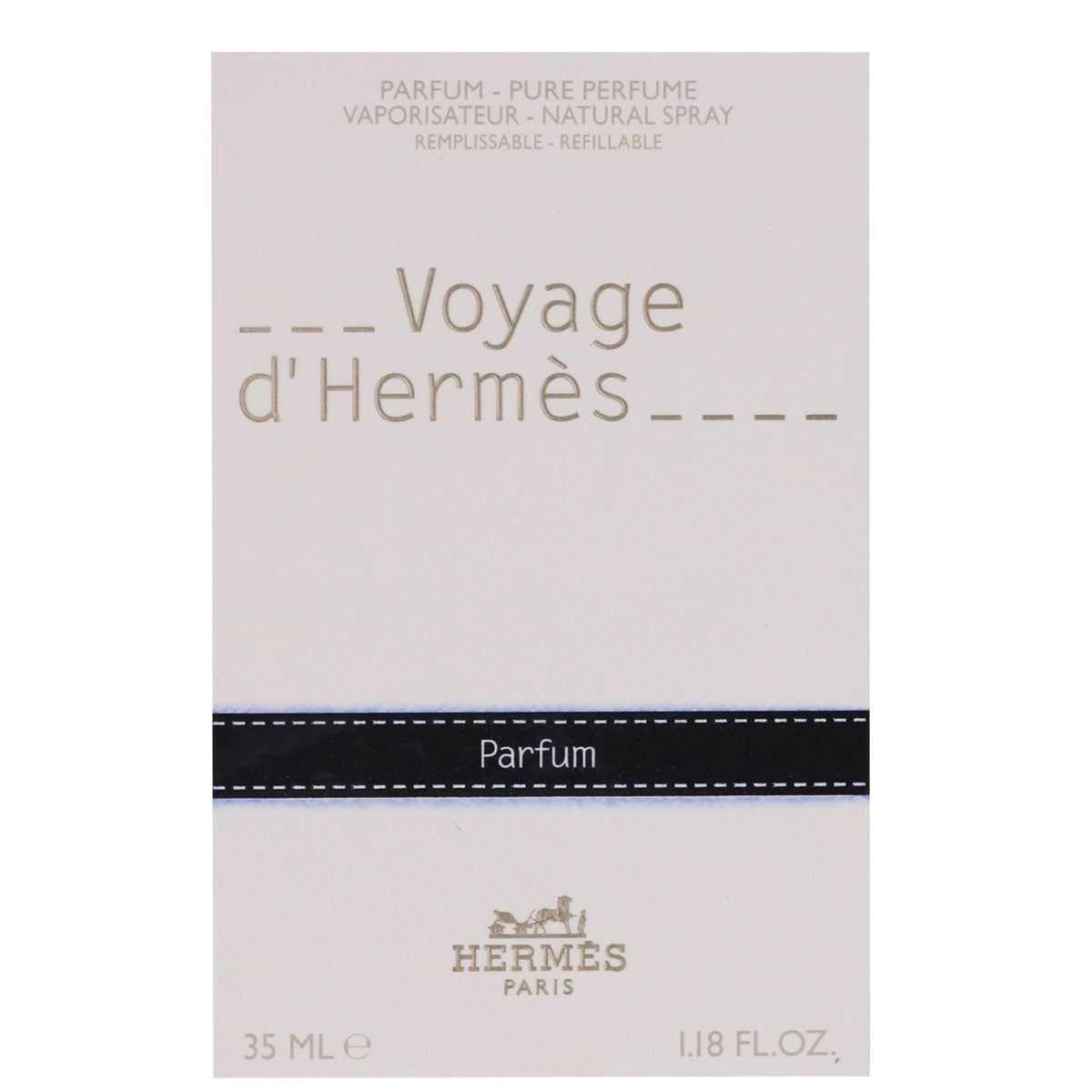 Hermès Voyage d'Hermès Pure Perfume Refillable Natural Spray 35ml - Additional 1