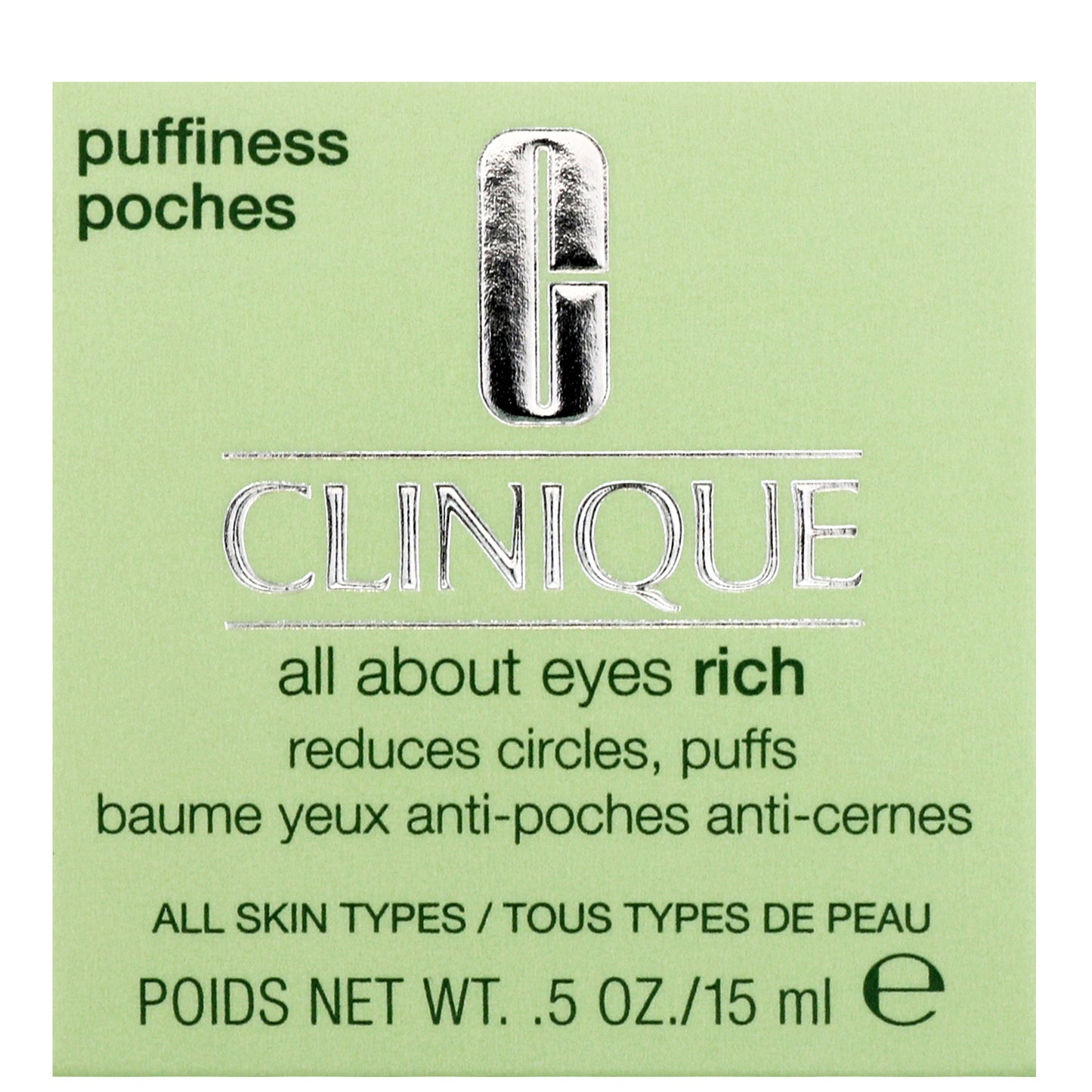 Clinique  All About Eyes Rich Reduces Circles, Puffs 15ml / 0.5 fl.oz. - Additional 1