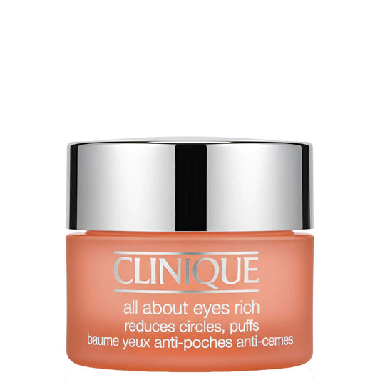 Clinique Eye & Lip Care All About Eyes Rich Reduces Circles, Puffs 15ml / 0.5 fl.oz.