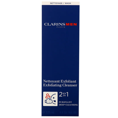 Clarins Men Exfoliating Cleanser 2 in 1 Deep Cleansing 125ml / 4.4 oz. - Additional 2