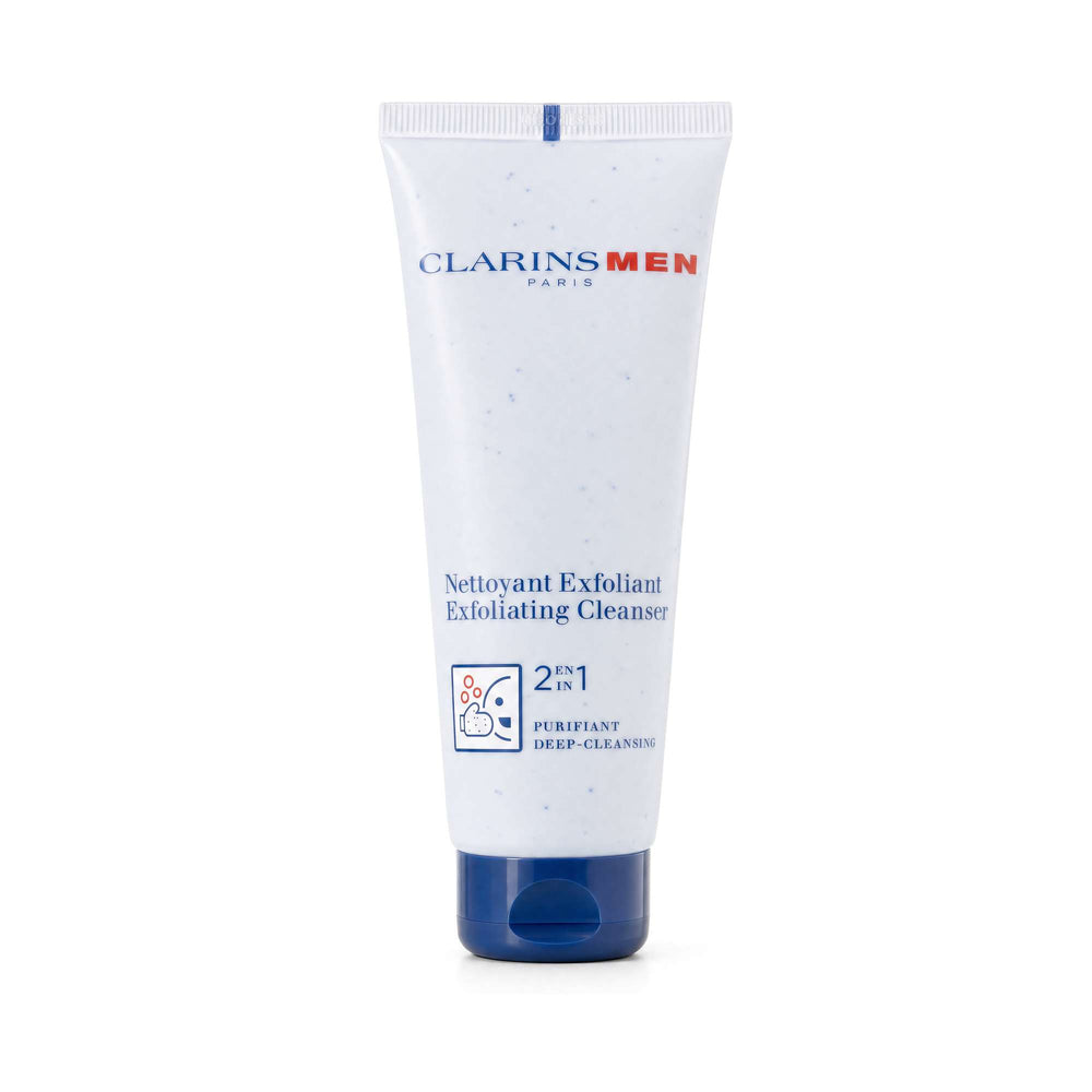 Clarins Men Exfoliating Cleanser 2 in 1 Deep Cleansing 125ml / 4.4 oz.