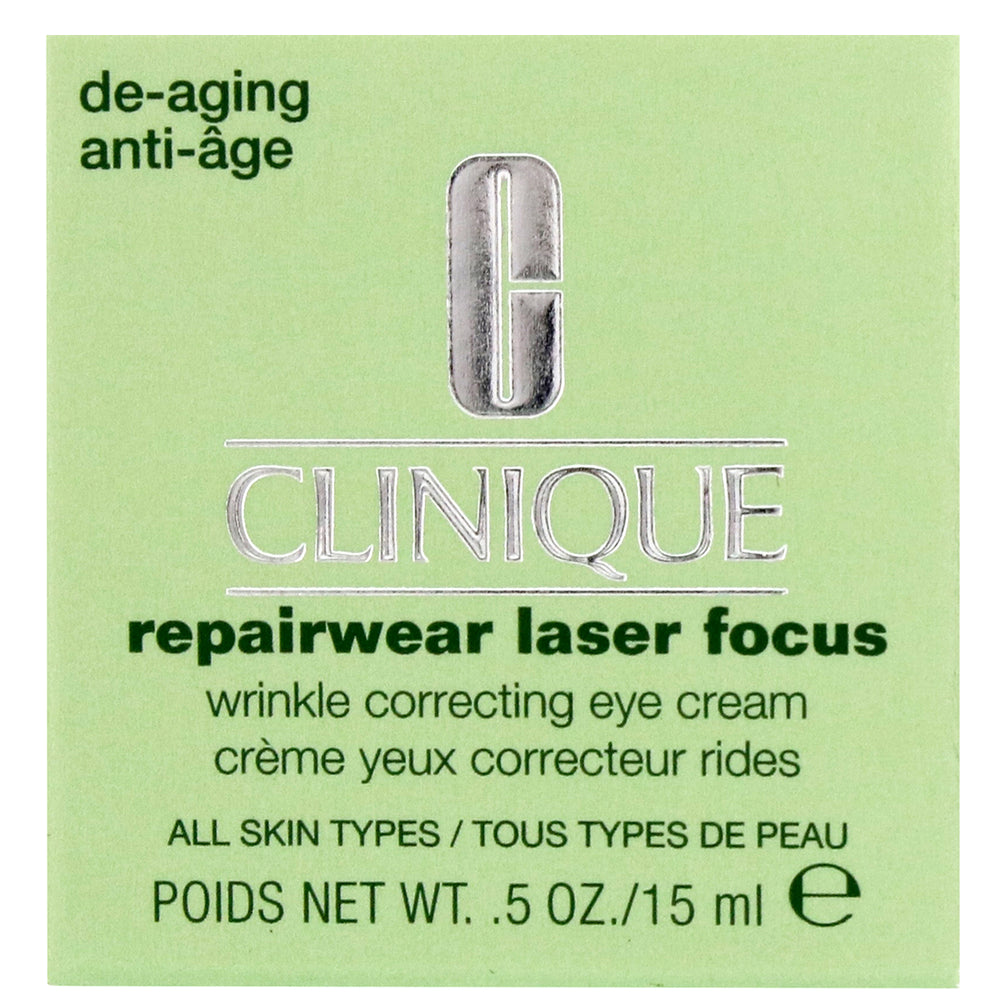 Clinique Eye & Lip Care Repairwear Laser Focus Wrinkle Correcting Eye Cream 15ml / 0.5 fl.oz. - Additional 1