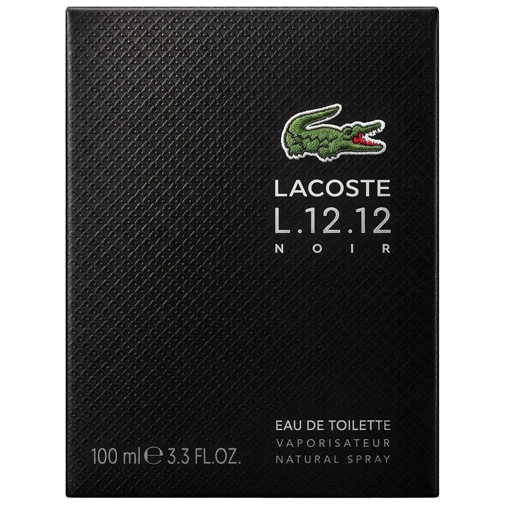 Lacoste L.12.12 Noir Pour Lui Eau de Toilette Spray 100ml - Additional 1