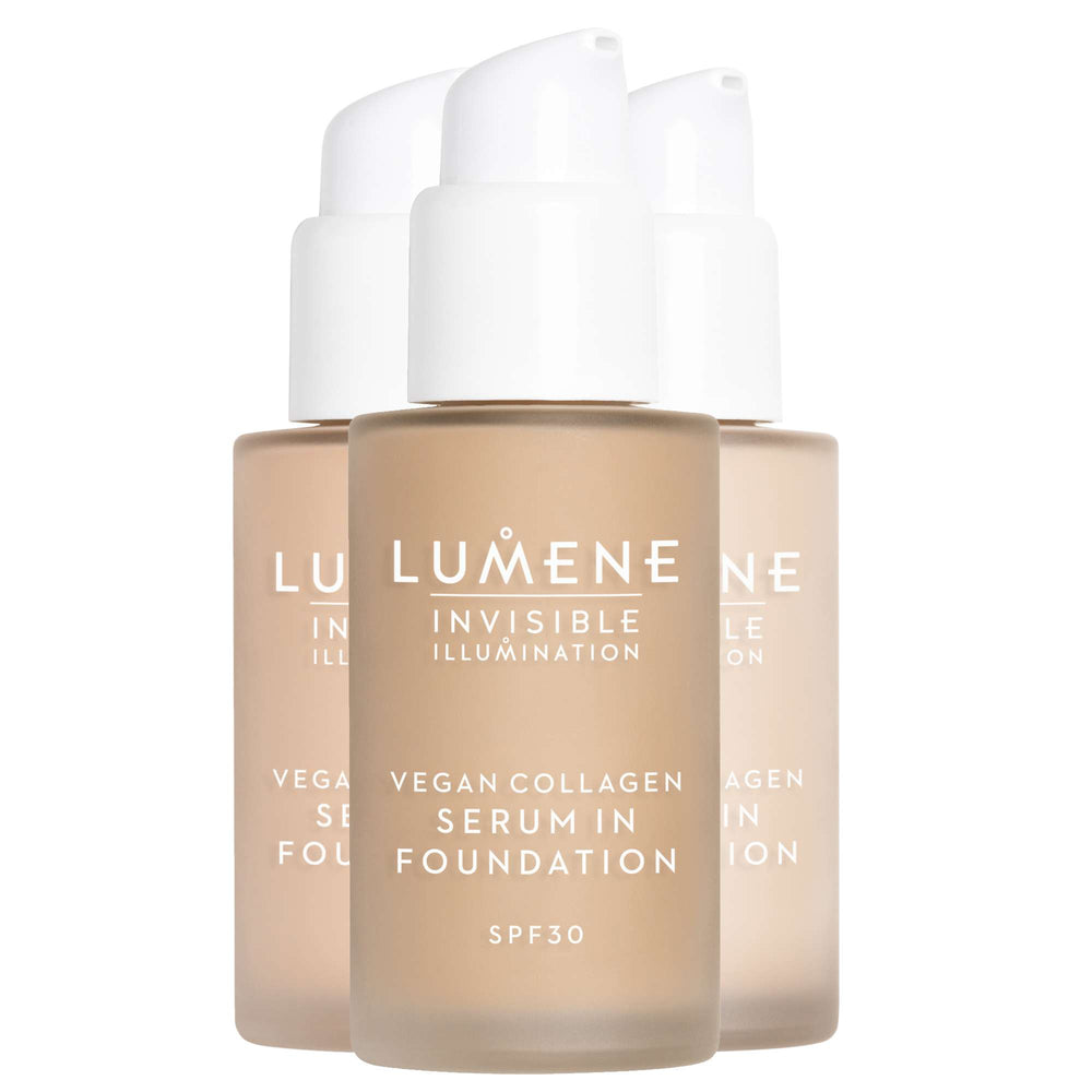 Lumene Invisible Illumination [Kaunis] Serum In Foundation - Range